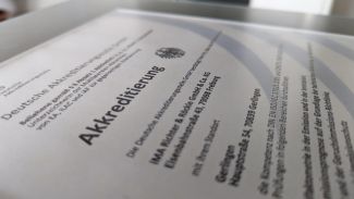 Akkreditierung der iMA Richter & Röckle GmbH & Co. KG